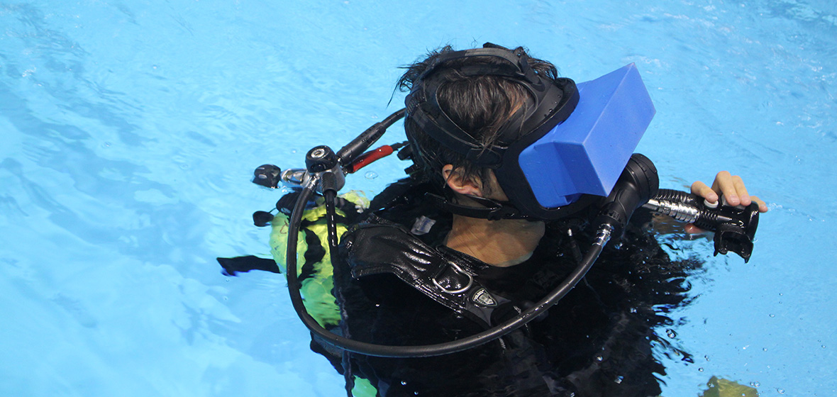 underwater vr hmd